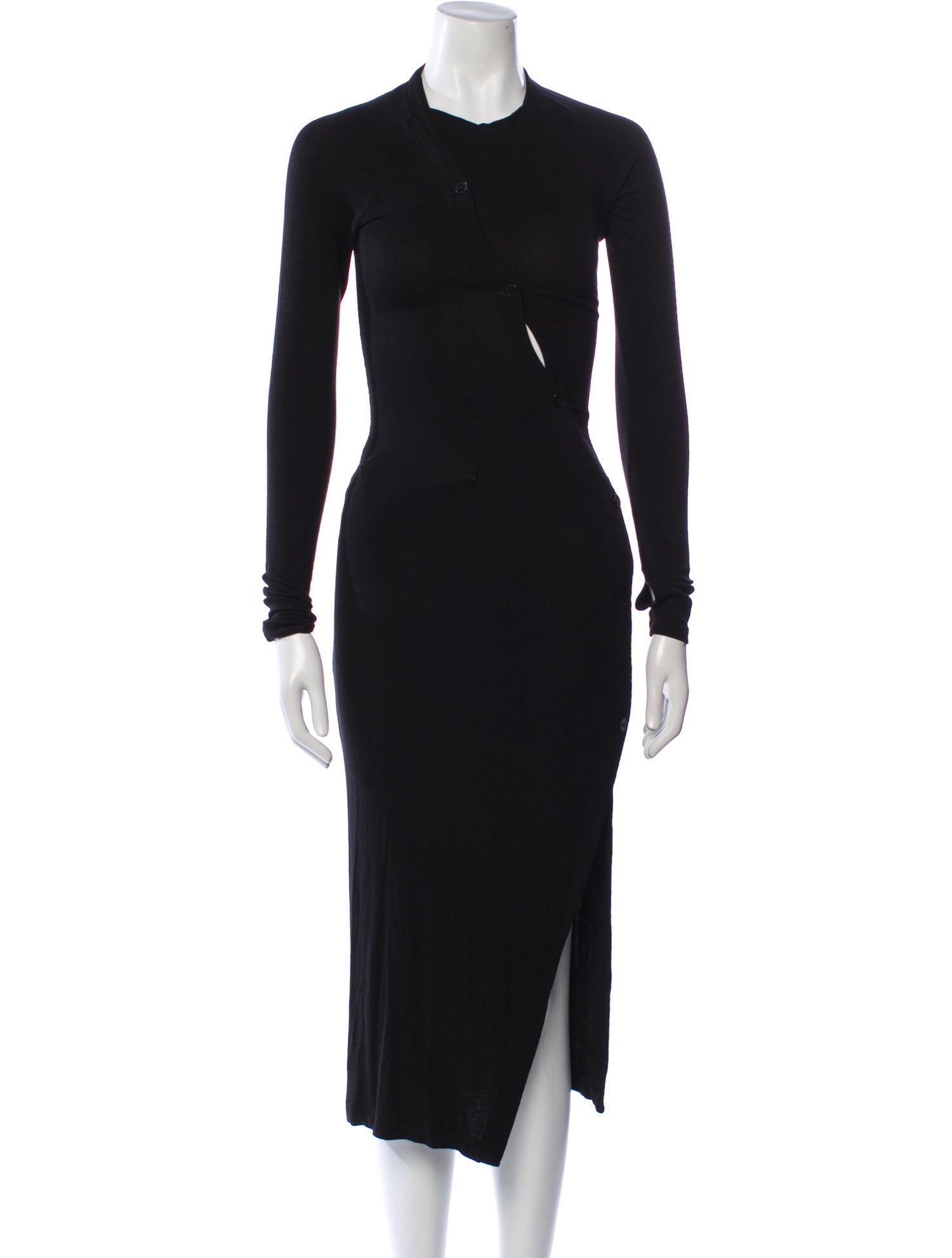 Alix NYC Crew Neck Midi Length Dress