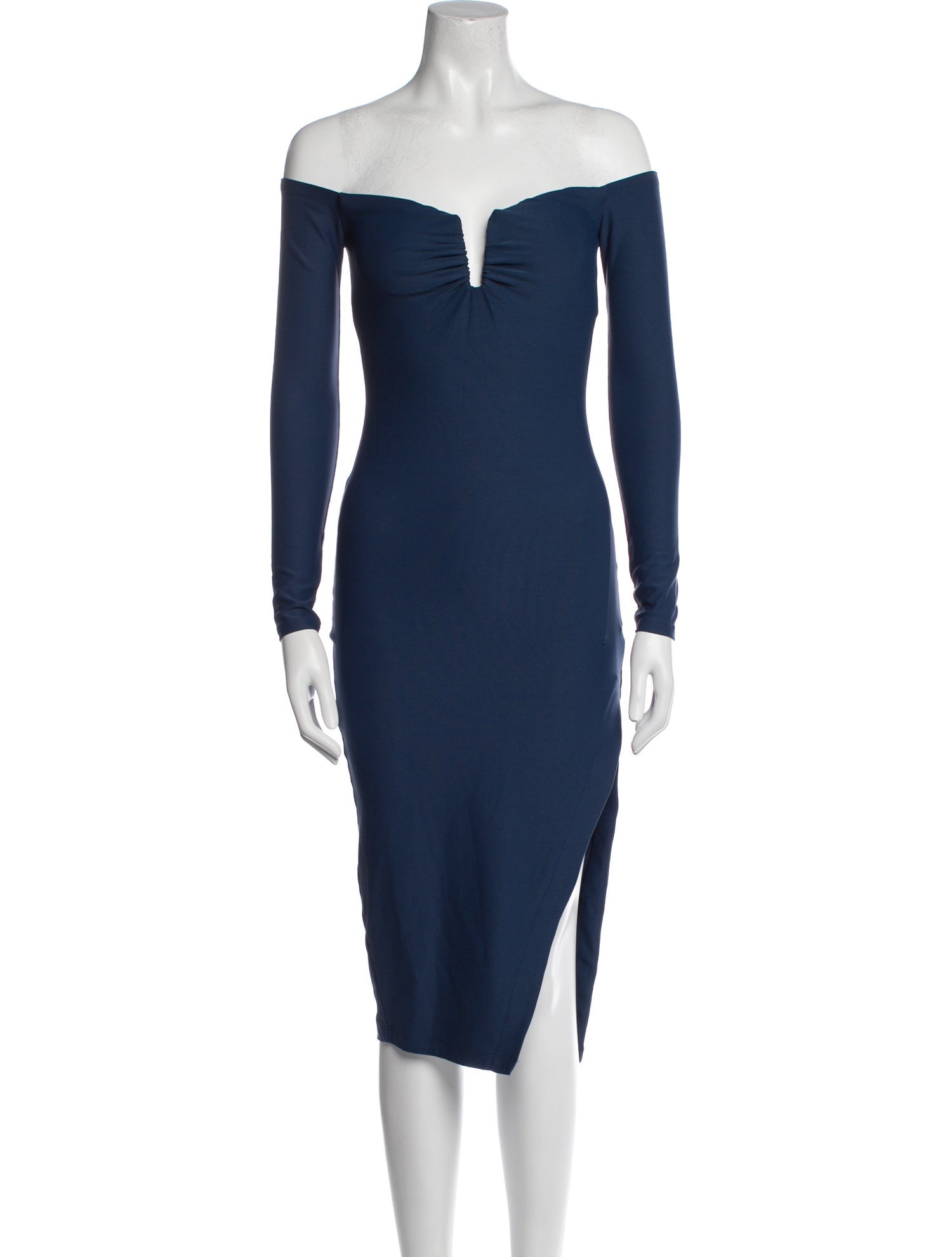 Alix NYC Off-The-Shoulder Knee-Length Dress