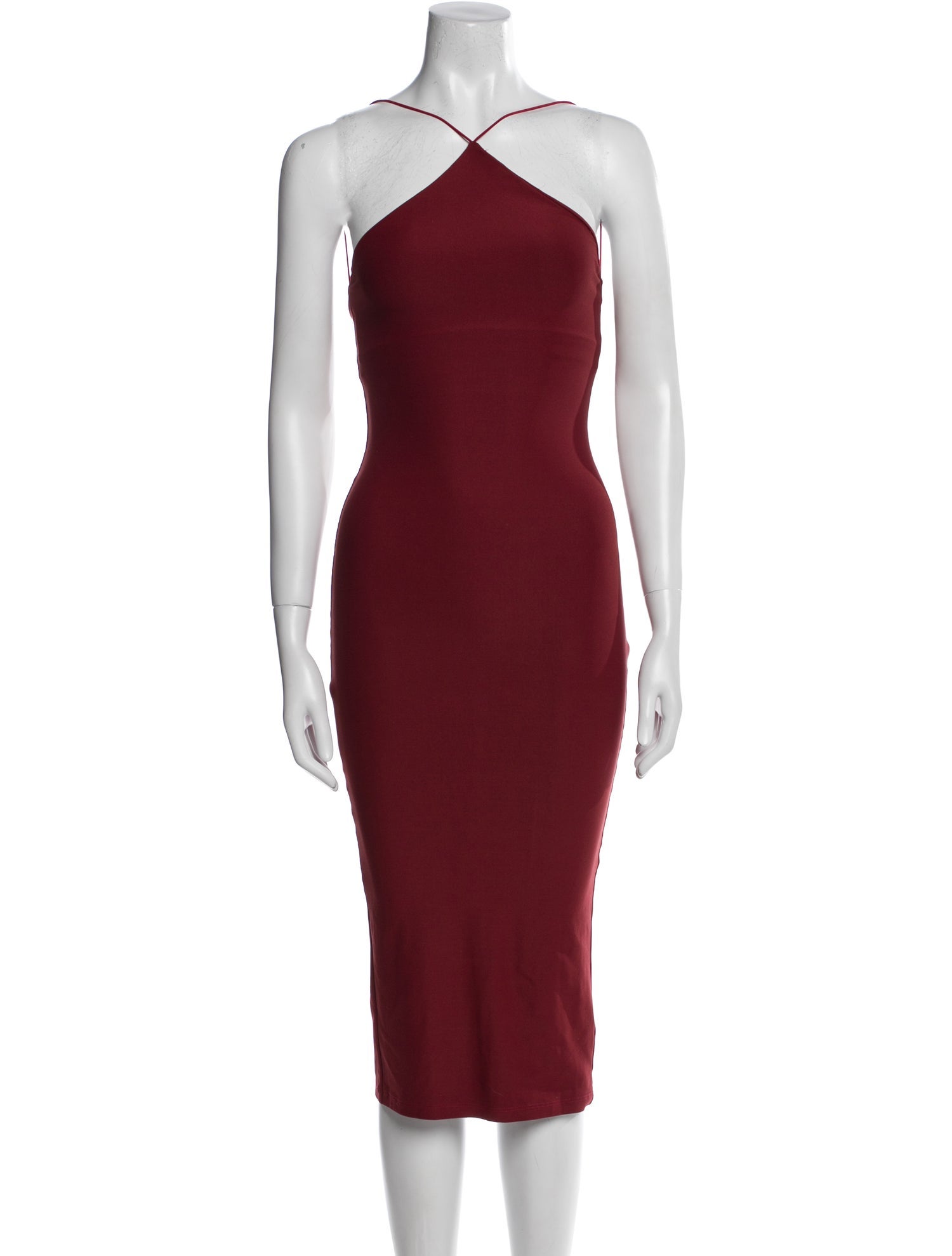 Alix NYC Halterneck Midi Length Dress
