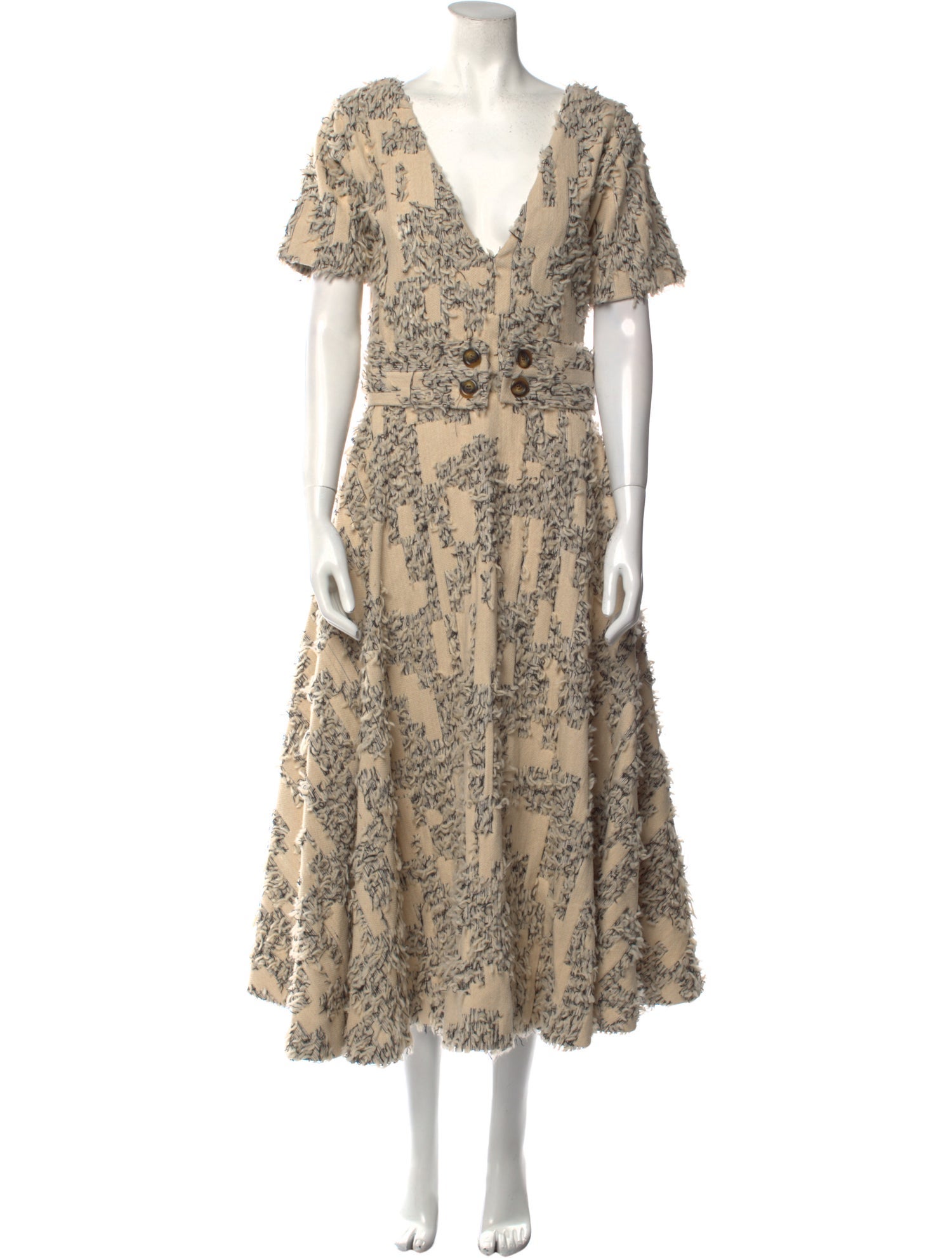 Amal Al Mulla Printed Long Dress