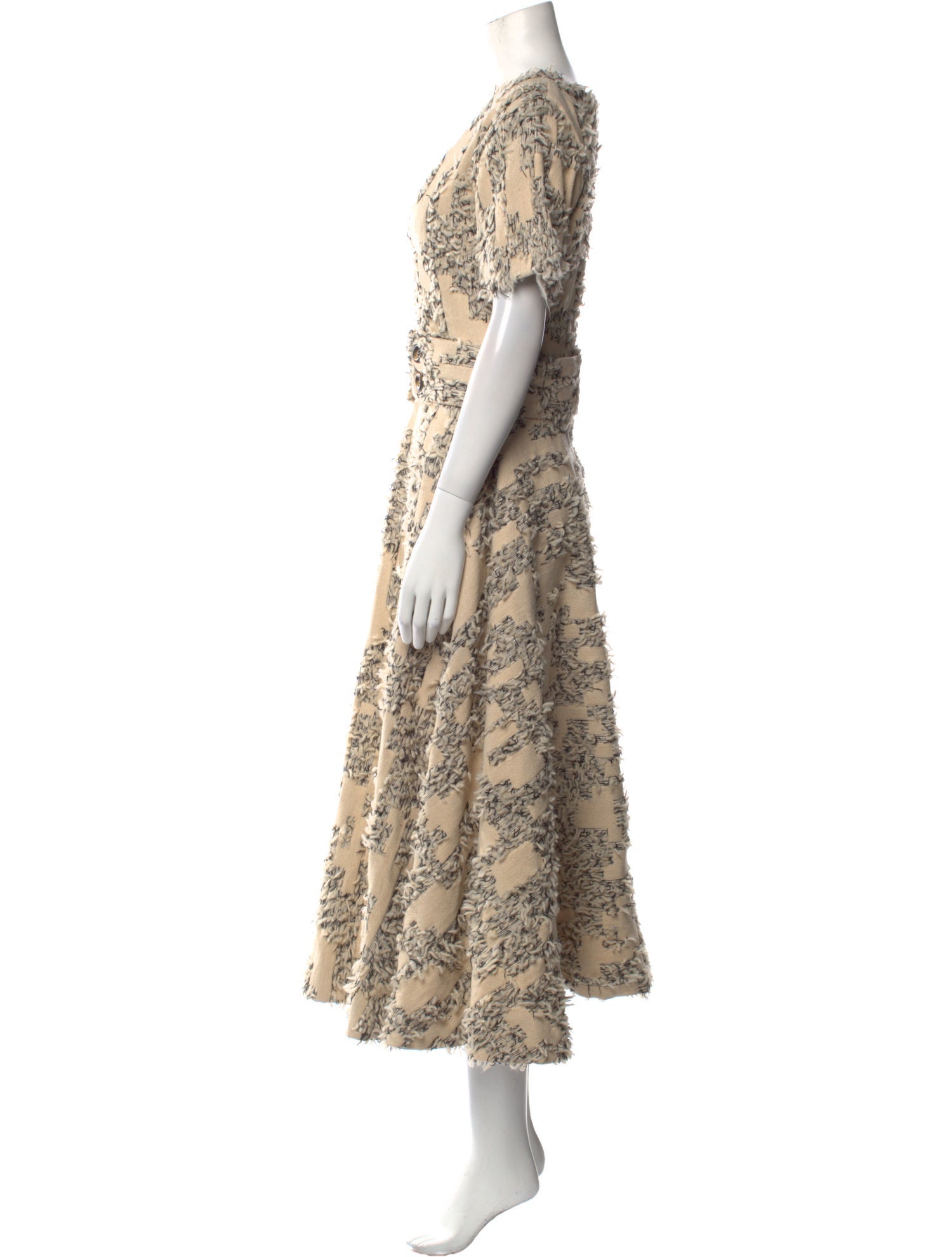 Amal Al Mulla Printed Long Dress