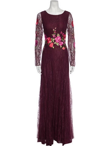 Anna Molinari Blumarine Dresses Lace Pattern Long Dress XL