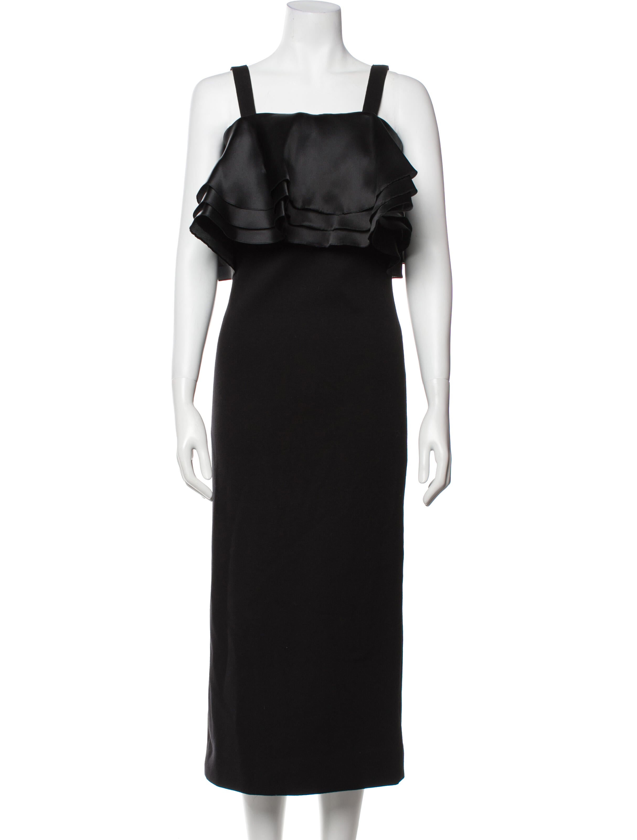 Ann Mashburn Square Neckline Long Dress