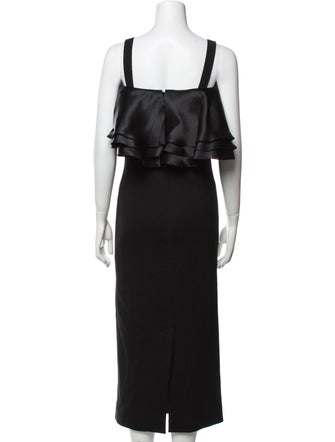 Ann Mashburn Square Neckline Long Dress