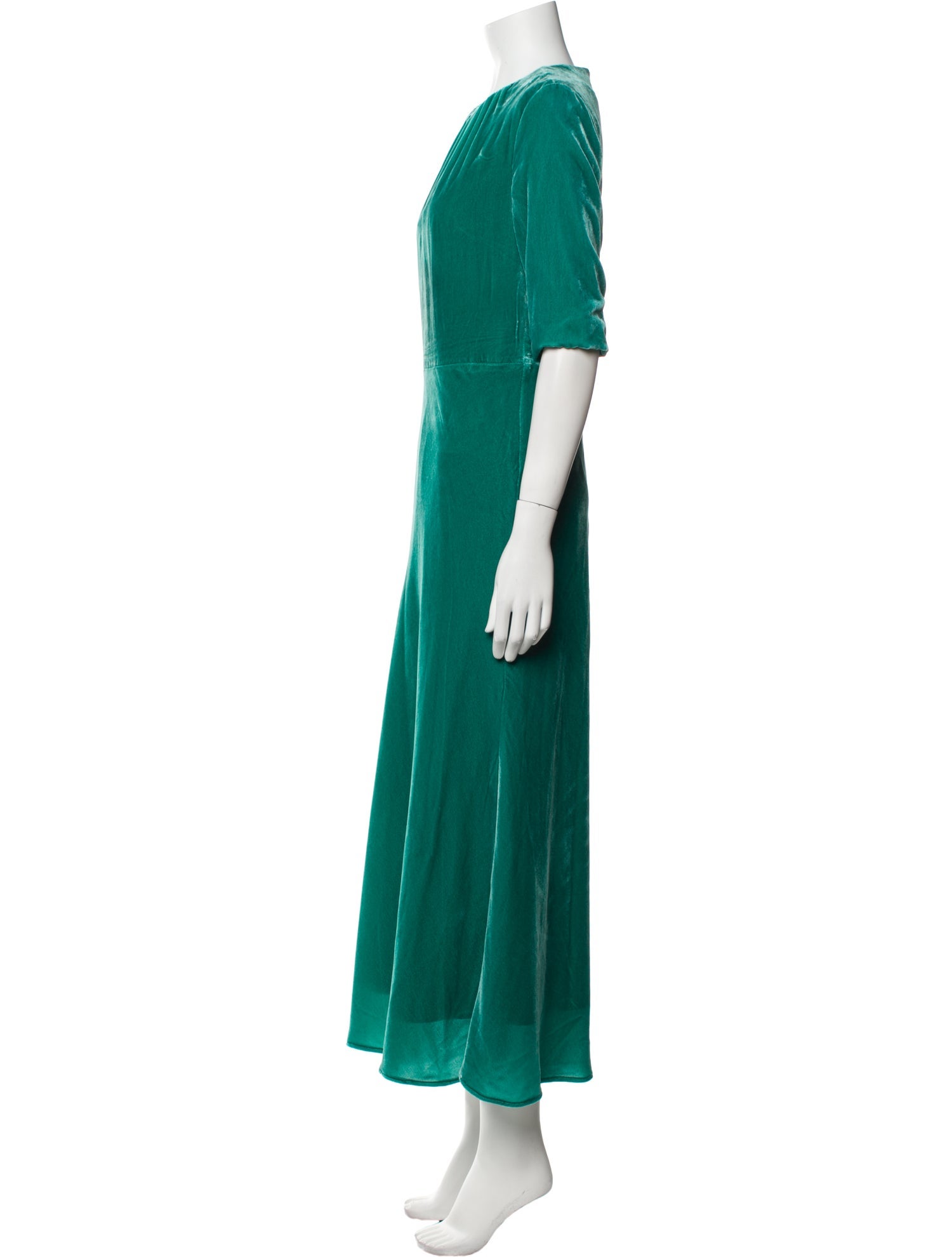 Ann Mashburn Velvet Long Dress w/ Tags
