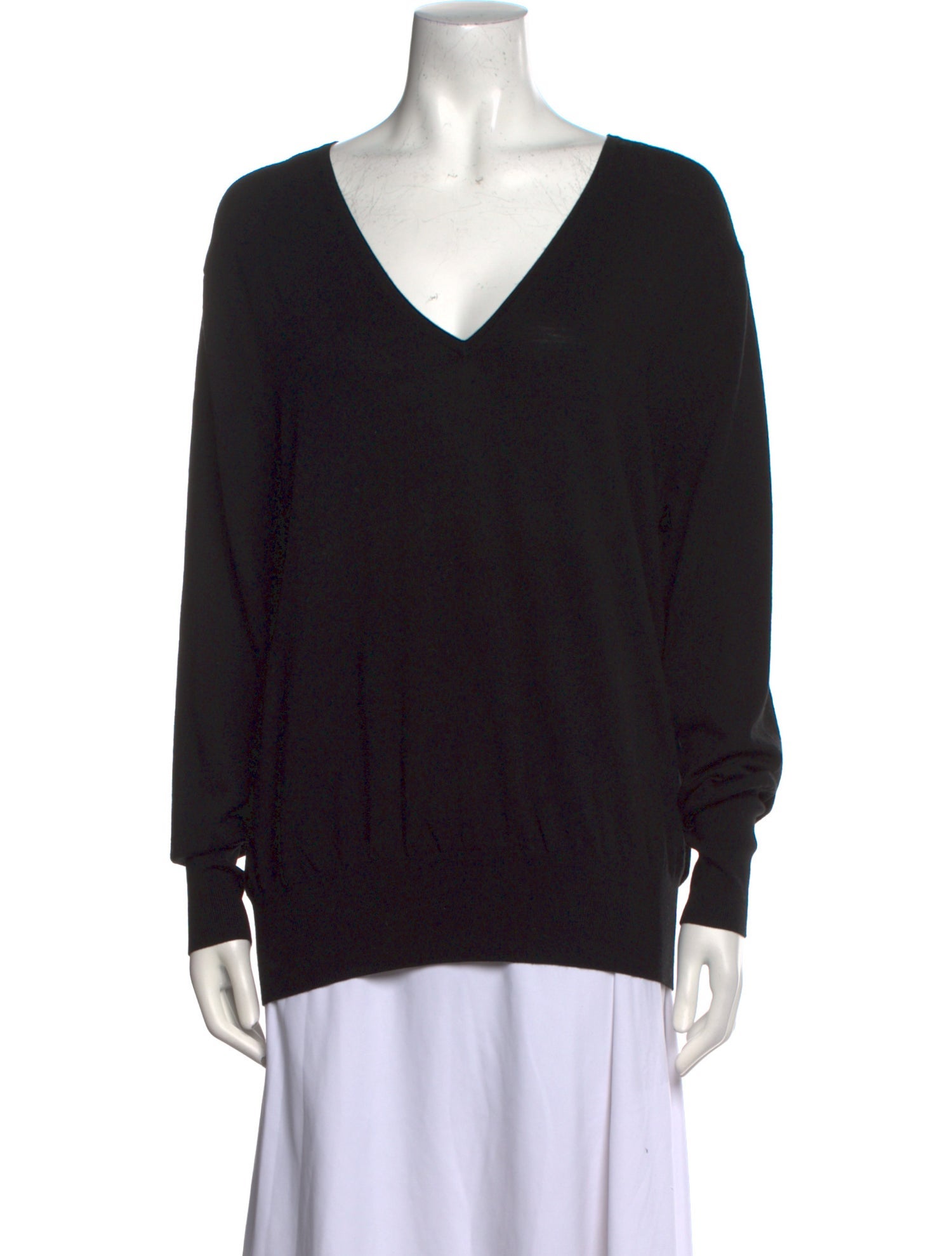 Ann Mashburn Wool V-Neck Sweater w/ Tags