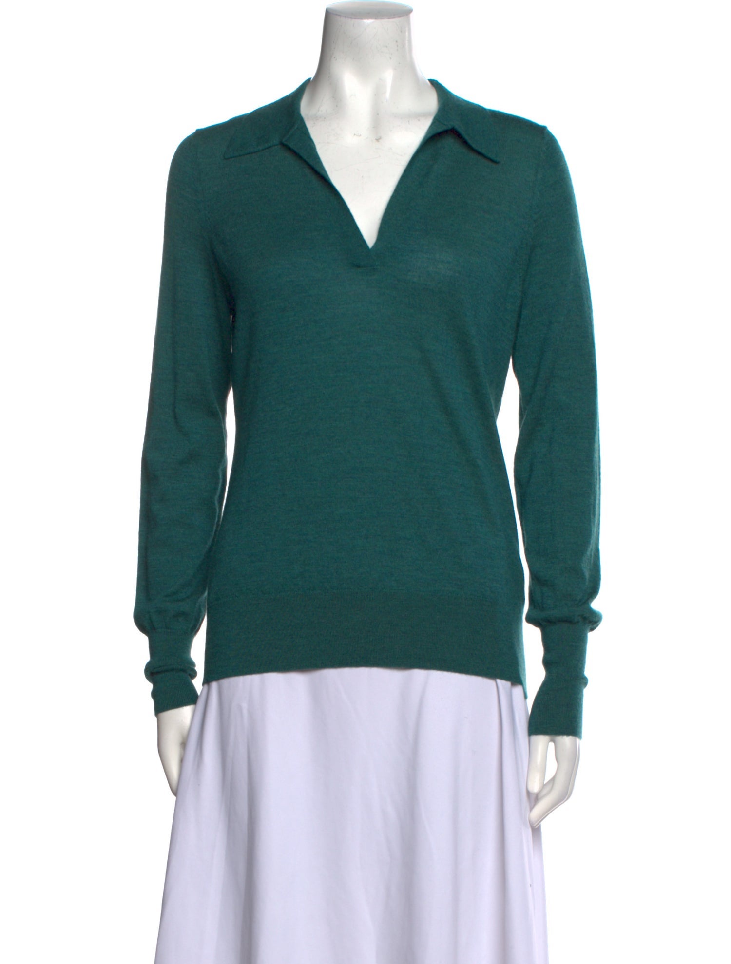 Ann Mashburn Cashmere V-Neck Sweater w/ Tags