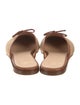 Ann Mashburn Canvas Bow Accents Mules