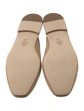 Ann Mashburn Canvas Bow Accents Mules