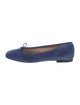 Ann Mashburn Velvet Ballet Flats