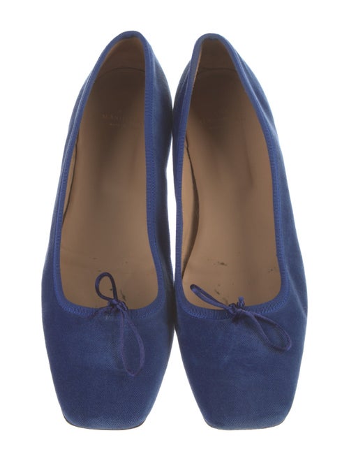 Ann Mashburn Velvet Ballet Flats
