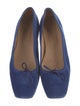 Ann Mashburn Velvet Ballet Flats