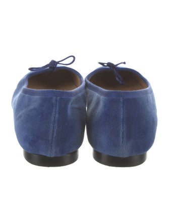 Ann Mashburn Velvet Ballet Flats