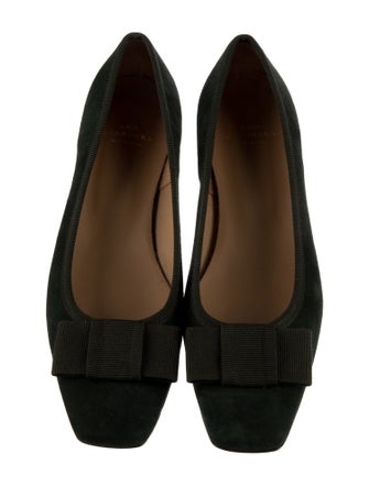 Ann Mashburn Suede Ballet Flats