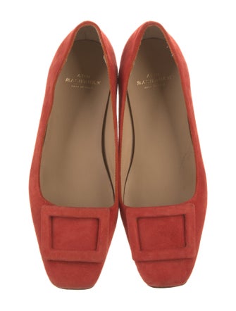 Ann Mashburn Suede Ballet Flats
