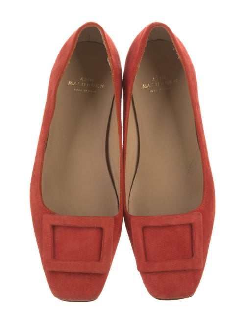 Ann Mashburn Suede Ballet Flats