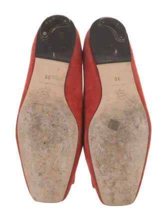 Ann Mashburn Suede Ballet Flats