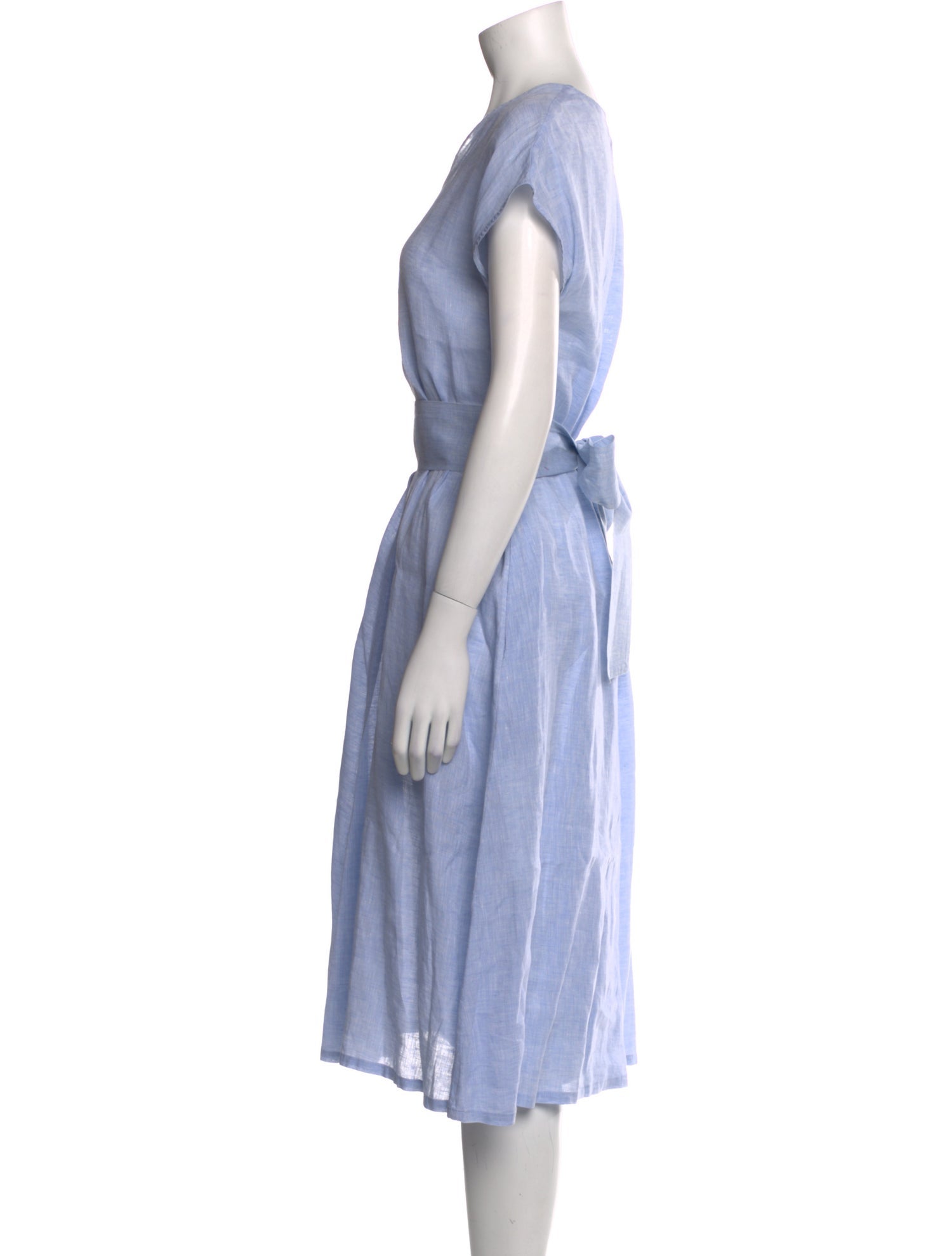 Ann Mashburn Linen Midi Length Dress