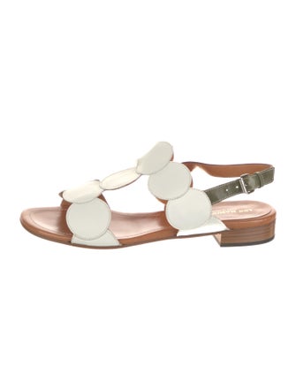 Ann Mashburn Leather Slingback Sandals