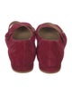 Ann Mashburn Suede Mary Jane Flats