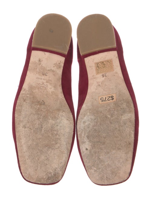 Ann Mashburn Suede Mary Jane Flats