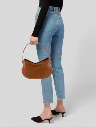Ann Mashburn Leather Shoulder Bag