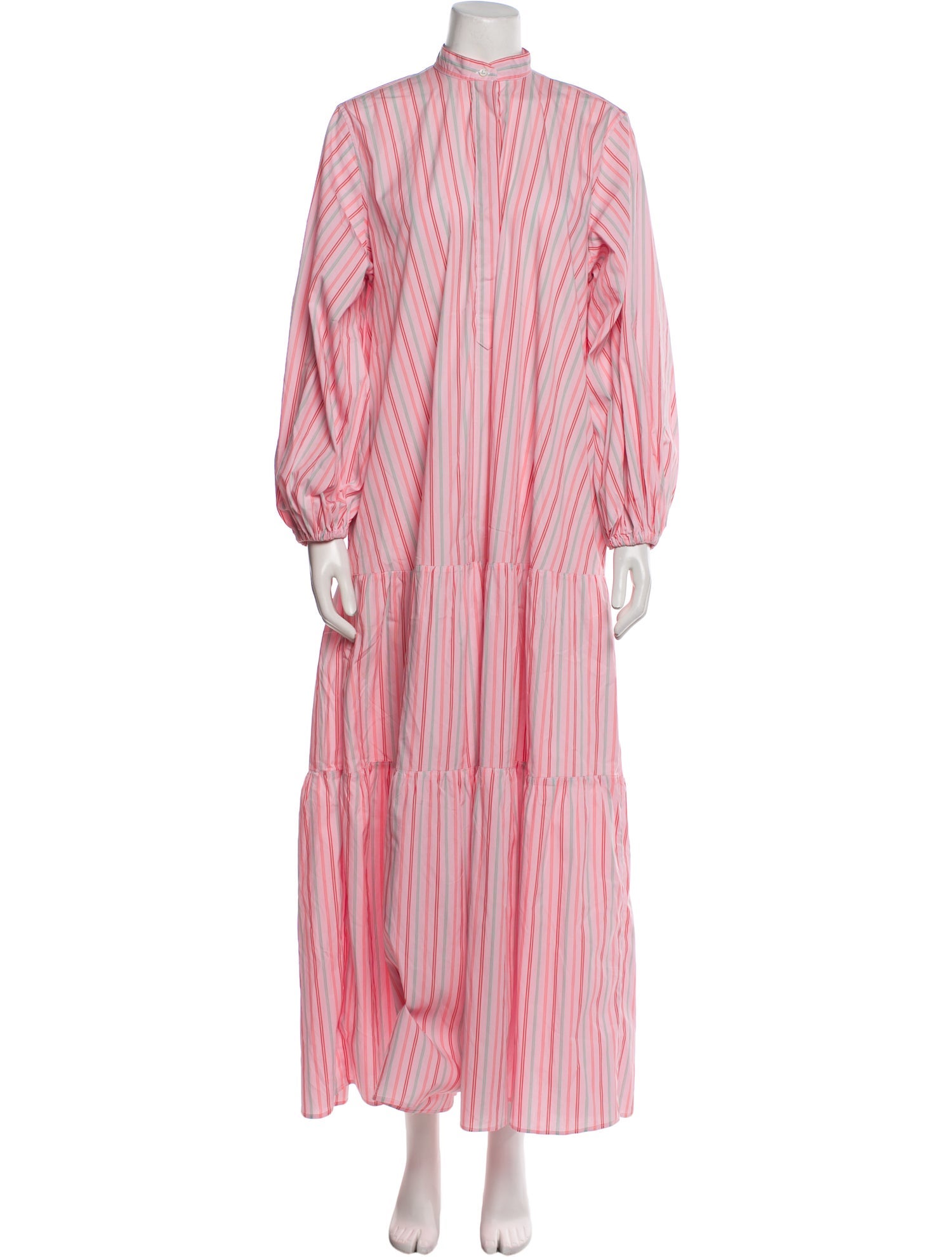 Ann Mashburn Striped Long Dress
