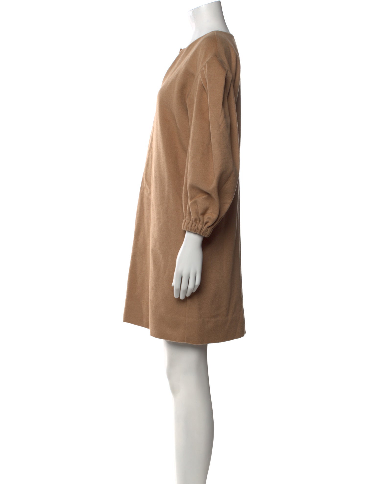 Ann Mashburn Camel Hair Mini Dress