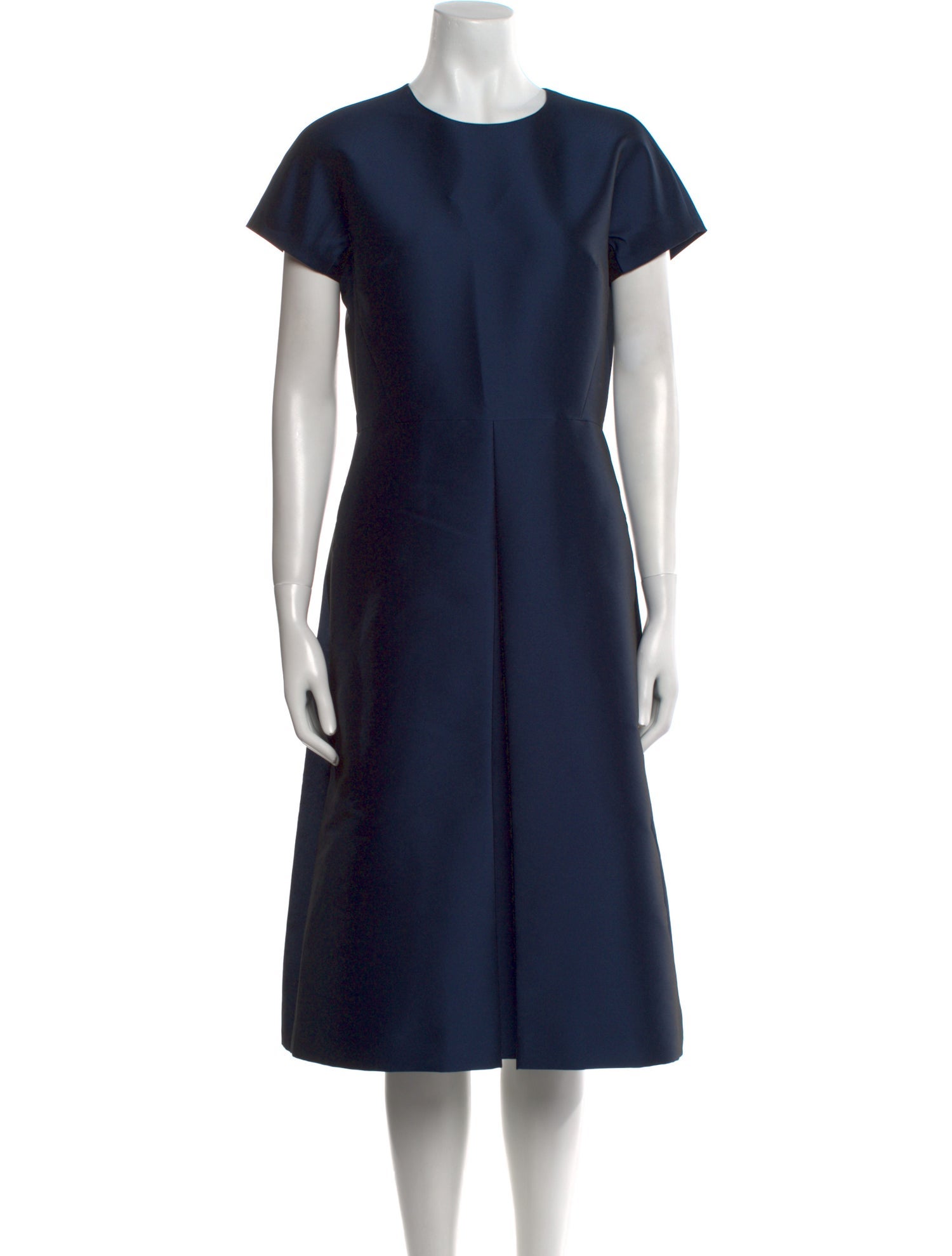 Ann Mashburn Crew Neck Midi Length Dress