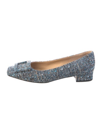 Ann Mashburn Tweed Pattern Flats
