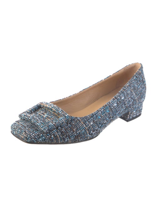 Ann Mashburn Tweed Pattern Flats