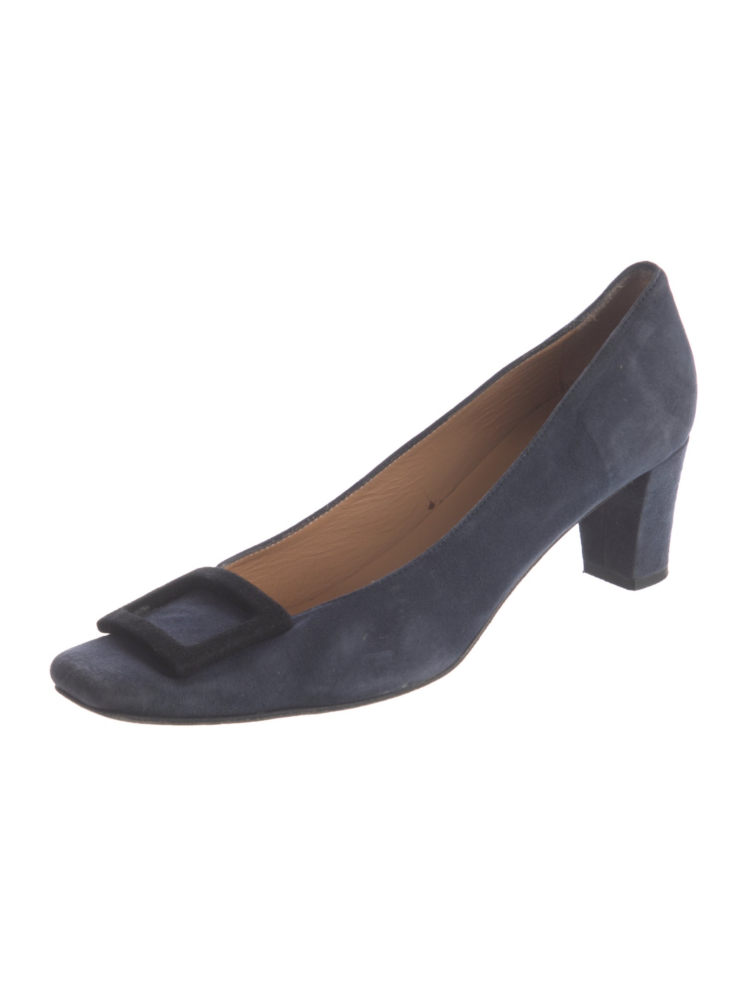 Ann Mashburn Suede Pumps
