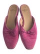 Ann Mashburn Suede Mules