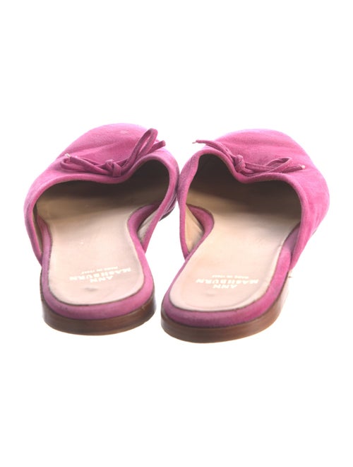 Ann Mashburn Suede Mules