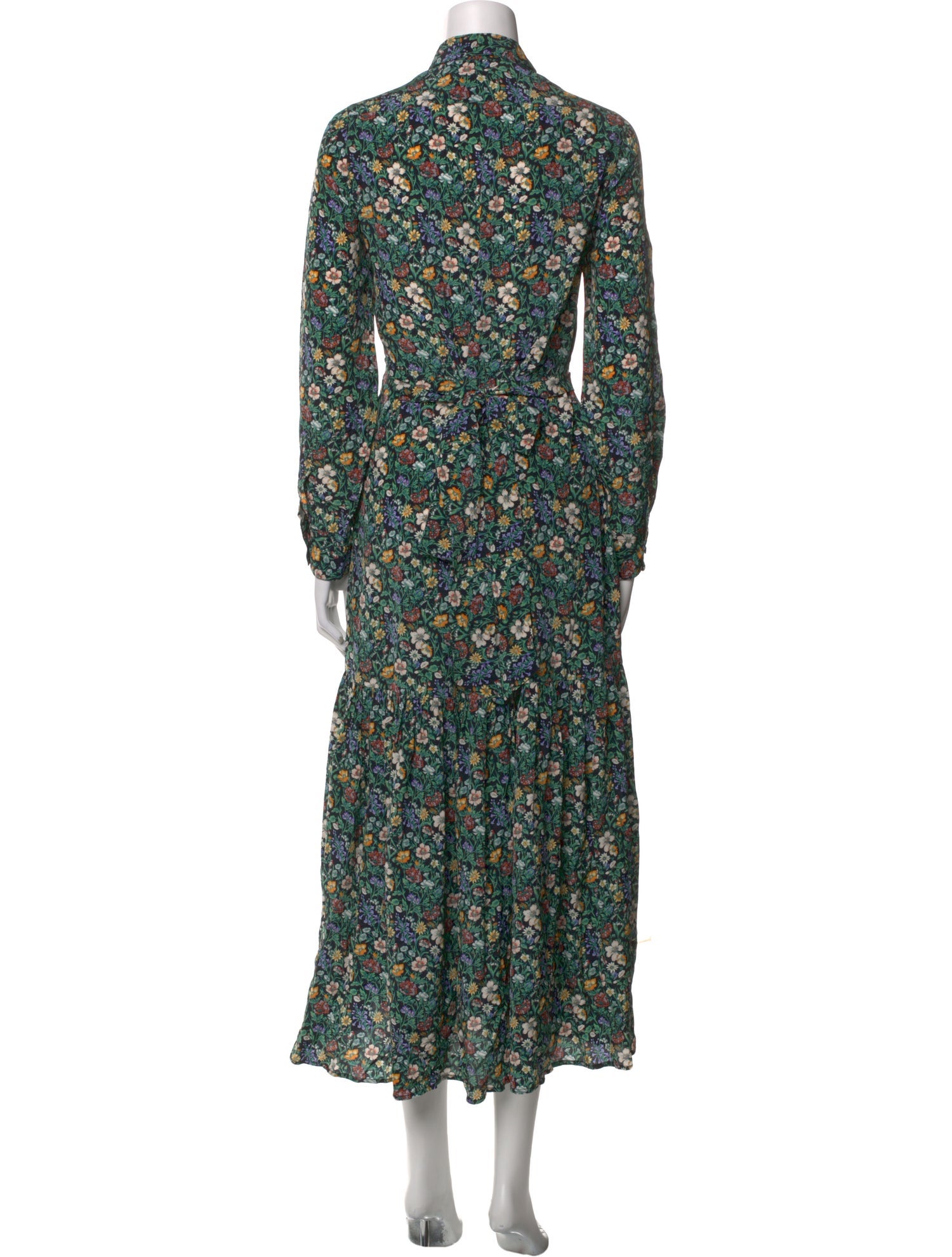 Ann Mashburn Silk Long Dress