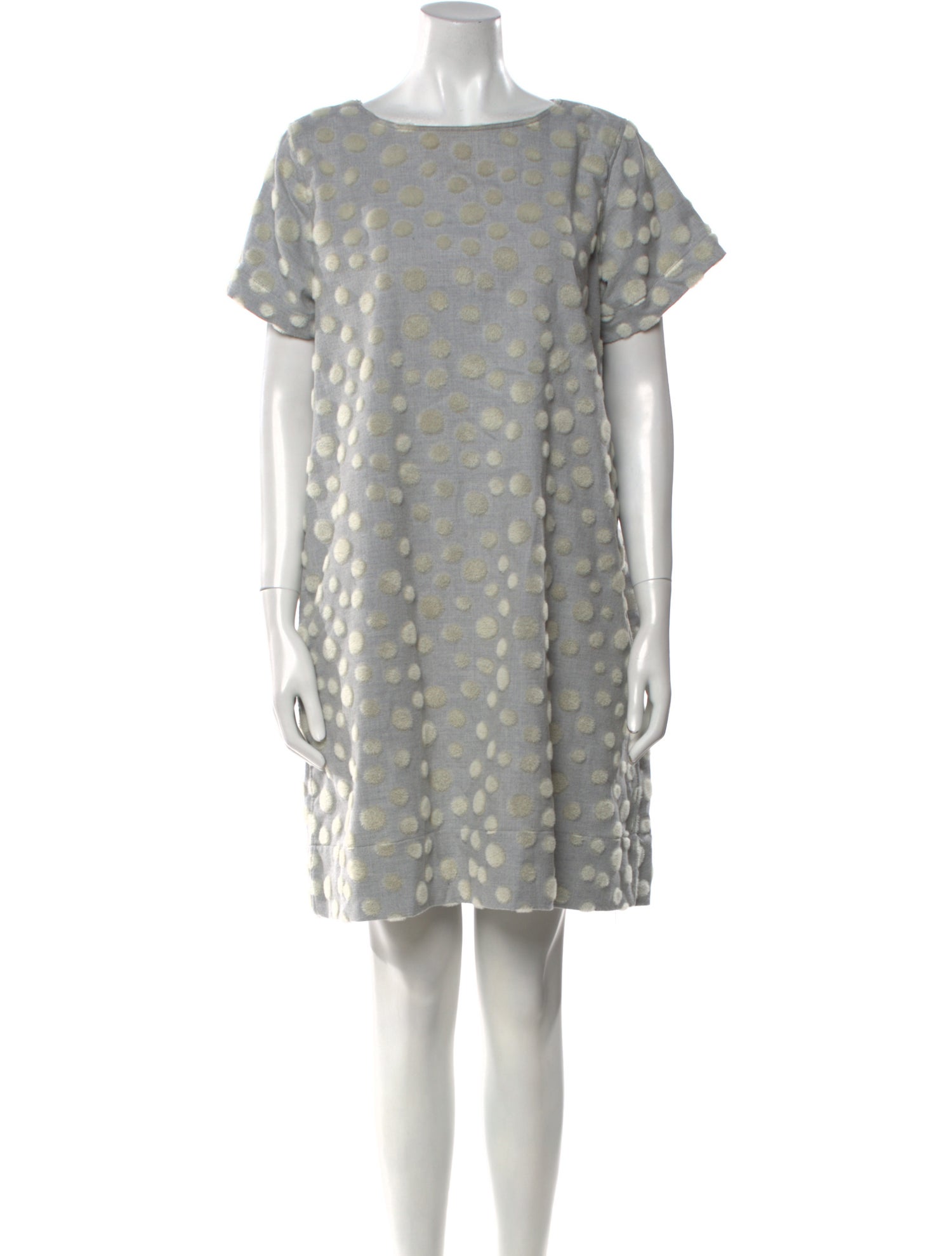 Ann Mashburn Polka Dot Print Mini Dress