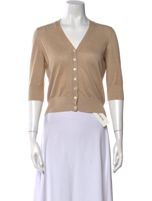 Ann Mashburn Linen V-Neck Sweater