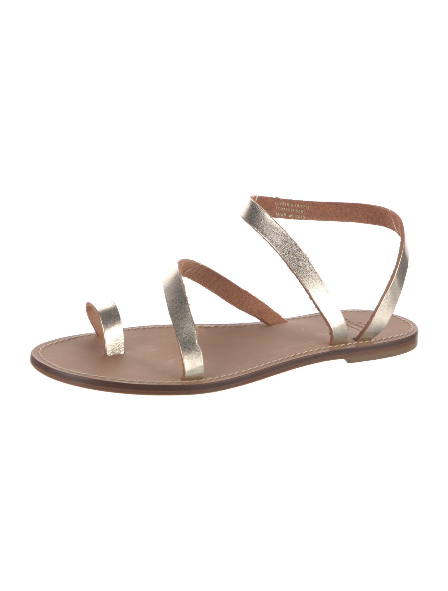 Ann Mashburn Leather Gladiator Sandals