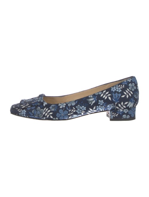 Ann Mashburn Floral Print Ballet Flats
