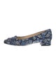 Ann Mashburn Floral Print Ballet Flats