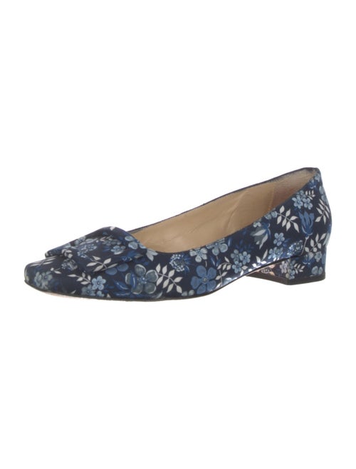 Ann Mashburn Floral Print Ballet Flats
