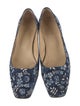 Ann Mashburn Floral Print Ballet Flats