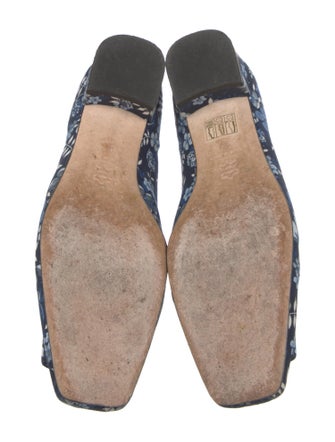 Ann Mashburn Floral Print Ballet Flats