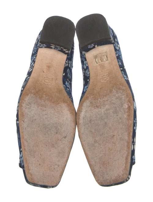 Ann Mashburn Floral Print Ballet Flats