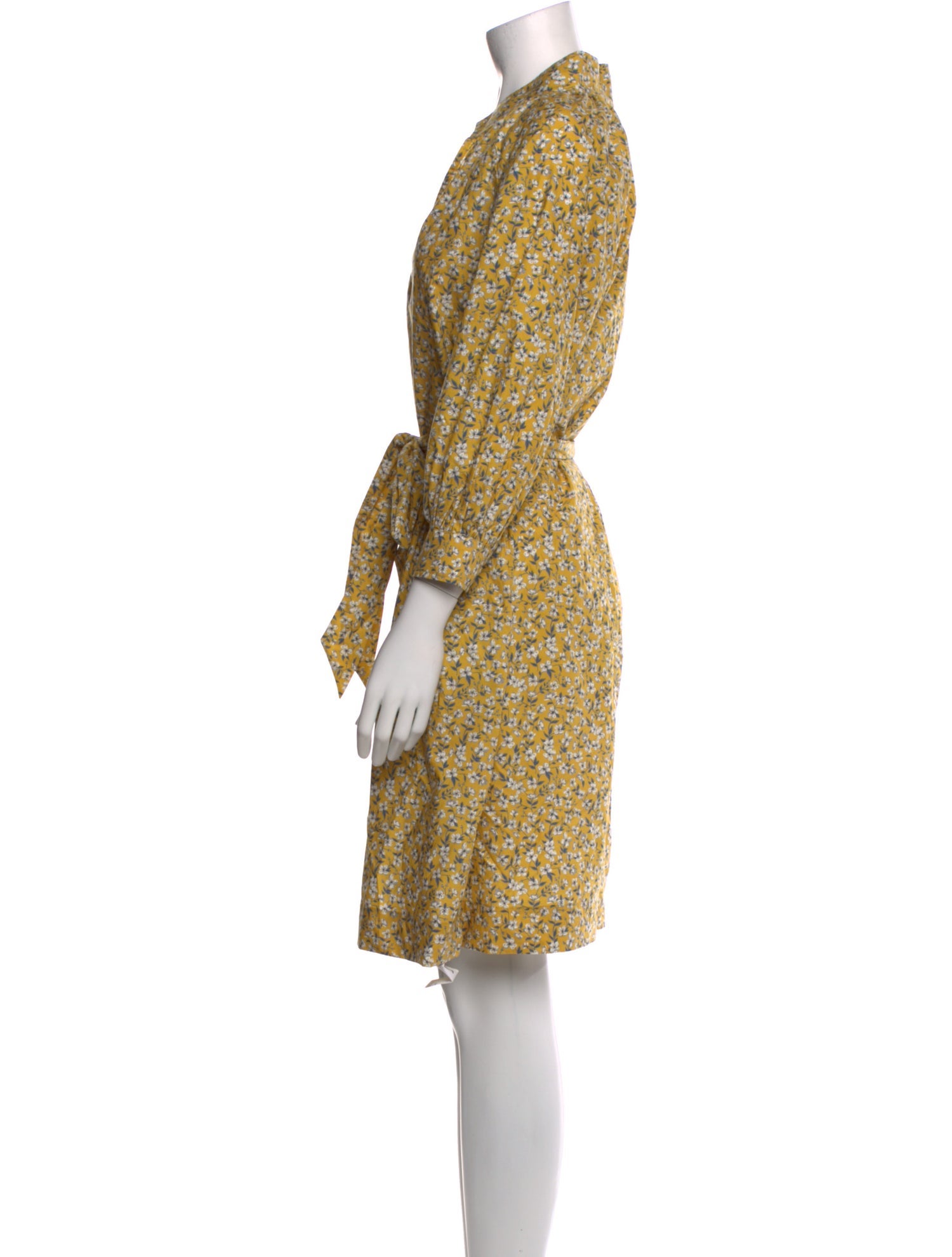 Ann Mashburn Printed Knee-Length Dress