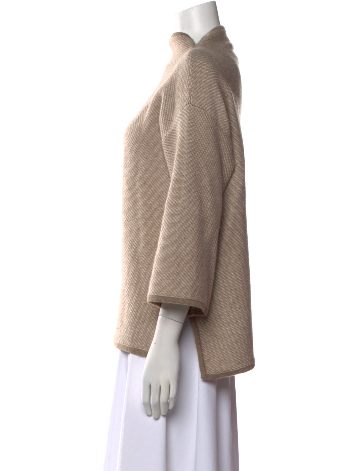 Ann Mashburn Cashmere Mock Neck Sweater