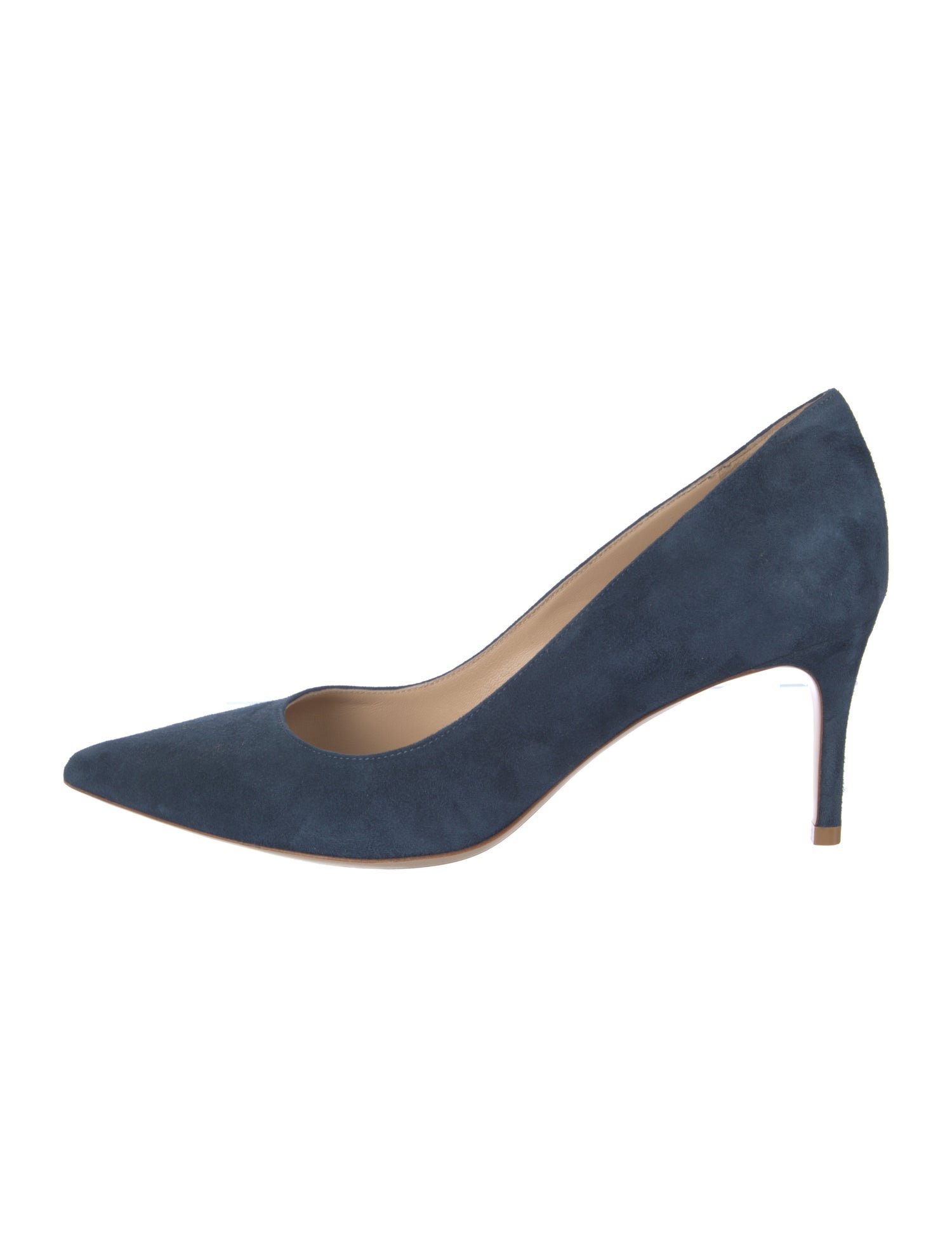 Ann Mashburn Suede Pumps
