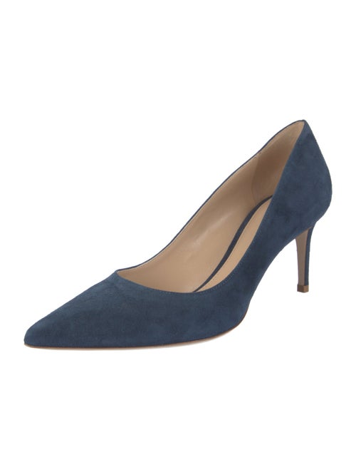 Ann Mashburn Suede Pumps