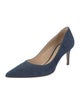 Ann Mashburn Suede Pumps