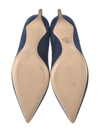 Ann Mashburn Suede Pumps